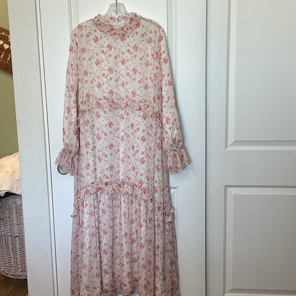 EPIK Floral Long Sleeve Maxi Dress 1